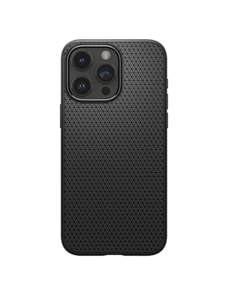 Чехол Spigen iPhone 15 Pro Max Liquid Air, Матовый черный