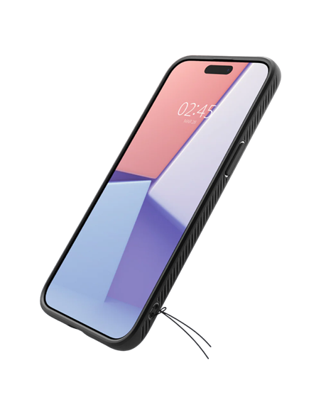 Чехол Spigen iPhone 15 Pro Max Liquid Air, Матовый черный