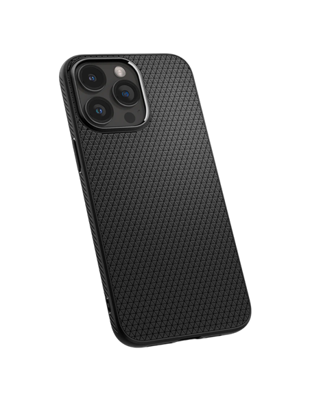 Чехол Spigen iPhone 15 Pro Max Liquid Air, Матовый черный