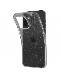 Husă Spigen iPhone 15 Liquid Crystal, Cristal cu sclipici 2