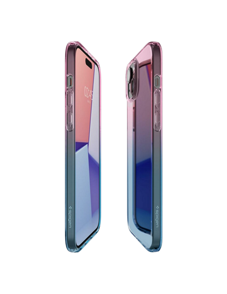 Чехол Spigen iPhone 15 Liquid Crystal, Gradiation Pink