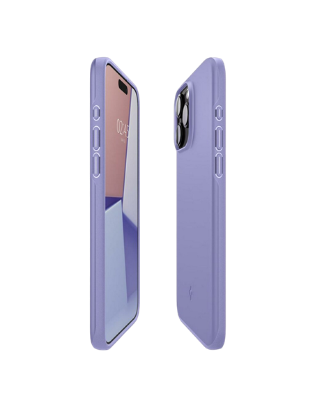Husă Spigen iPhone 15 Thin Fit, Iris violet