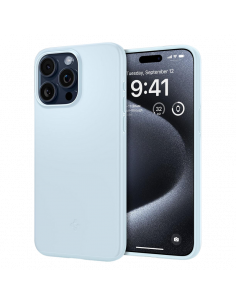 Чехол Spigen iPhone 15 Thin Fit, Приглушённый синий