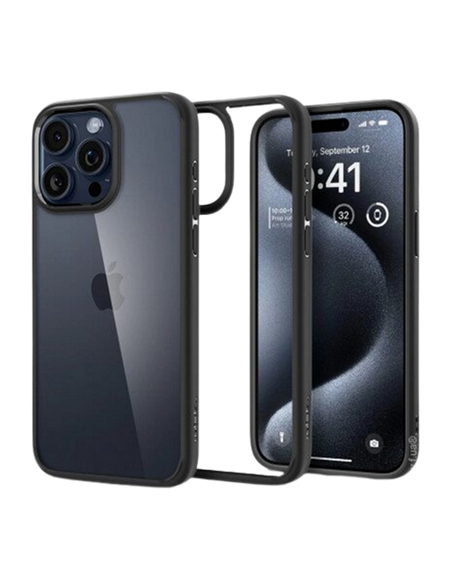 Чехол Spigen iPhone 15 Pro Max Ultra Hybrid, Матовый черный