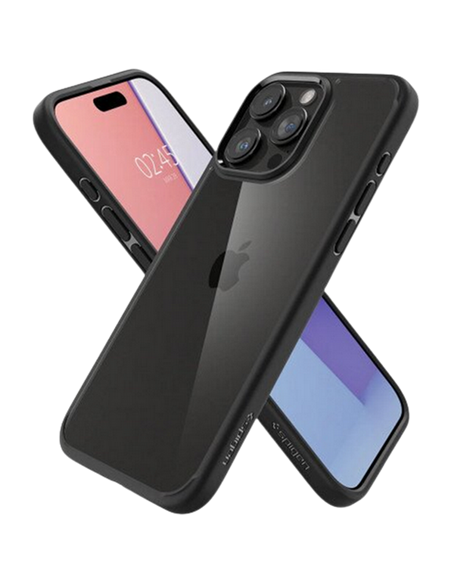 Чехол Spigen iPhone 15 Pro Max Ultra Hybrid, Матовый черный Чехол Spigen iPhone 15 Pro Max Ultra Hybrid, Матовый черный