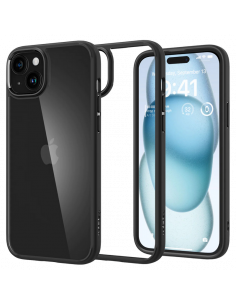 Чехол Spigen iPhone 15 Ultra Hybrid, Матовый Черный