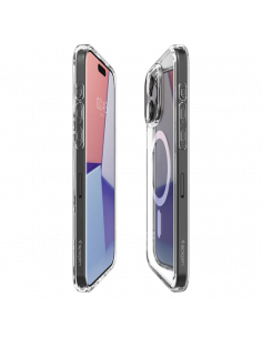 Husă Spigen iPhone 15 Ultra Hybrid Mag Magsafe, Transparent 2