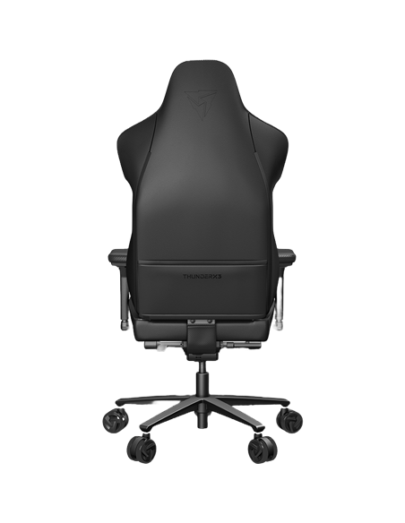 Scaun Gaming ThunderX3 CORE MODERN, Țesătură, PU Piele, Negru