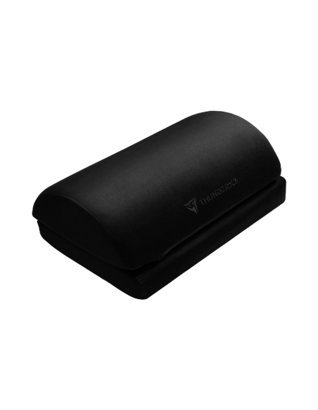 Scaun Gaming ThunderX3 CORE MODERN, Țesătură, PU Piele, Negru