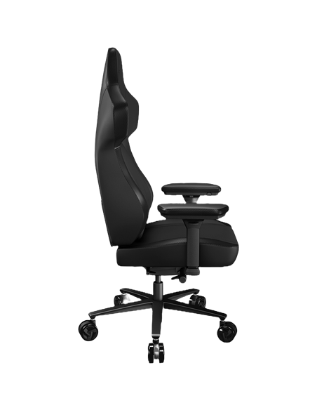 Scaun Gaming ThunderX3 CORE MODERN, Țesătură, PU Piele, Negru
