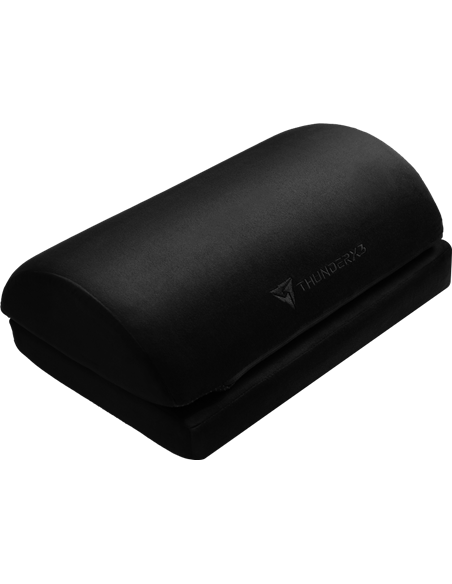 Scaun Gaming ThunderX3 CORE MODERN, Țesătură, PU Piele, Negru