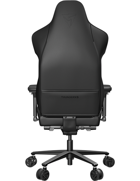 Scaun Gaming ThunderX3 CORE MODERN, Țesătură, PU Piele, Negru