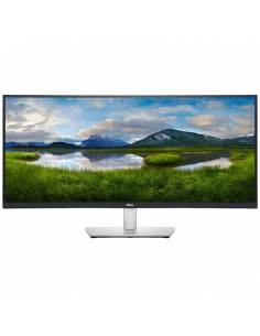 34" Monitor DELL P3424WE, IPS 3440x1440 WQHD, Negru | Argintiu