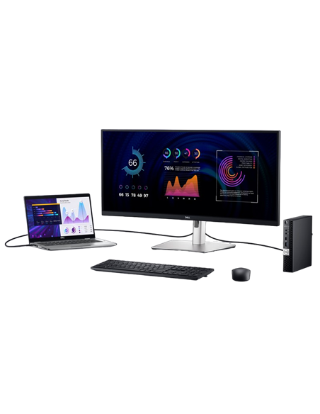 34" Монитор DELL P3424WE, IPS 3440x1440 WQHD, Чёрный | Серебристый