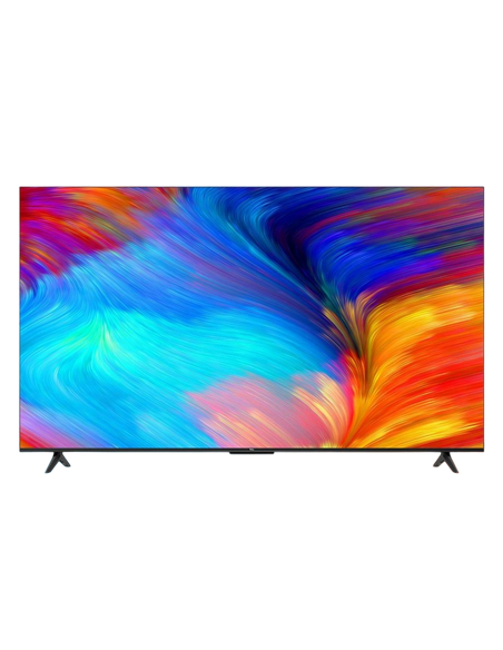 50" LED SMART Телевизор TCL 50P635, 3840x2160 4K UHD, Google TV, Чёрный