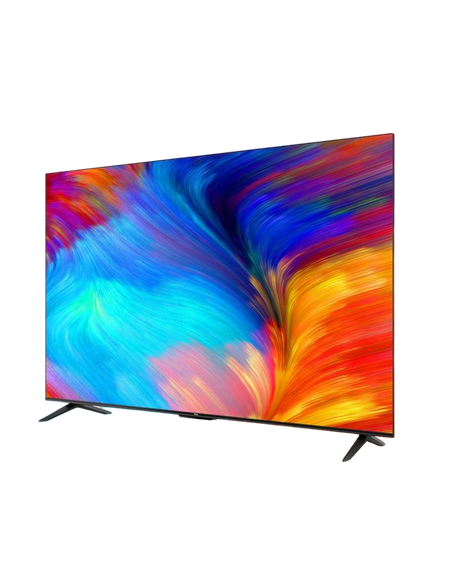 50" LED SMART Телевизор TCL 50P635, 3840x2160 4K UHD, Google TV, Чёрный