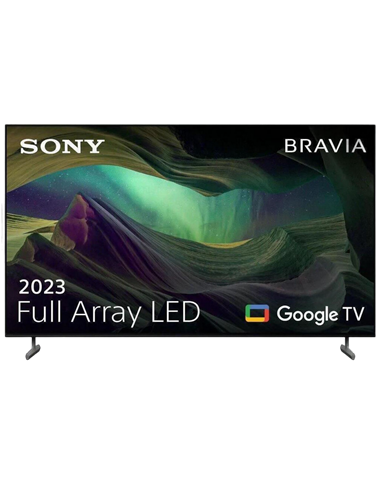 65" LED SMART Телевизор SONY KD65X85LAEP, 3840x2160 4K UHD, Google TV, Чёрный