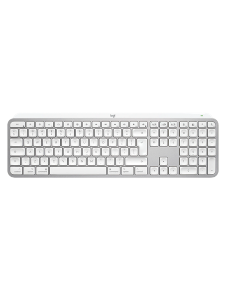 Клавиатура Logitech MX Keys S for Mac, Беспроводное, Pale Gray