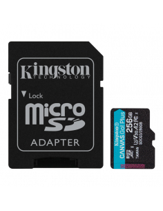 Card de Memorie Kingston Canvas Go! Plus, 256GB (SDCG3/256GB)