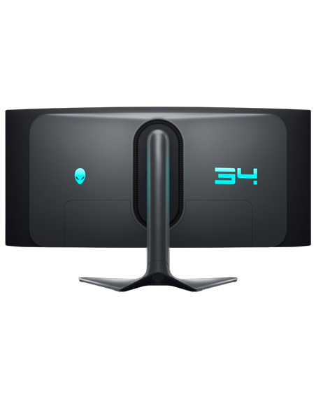 34" Monitor Gaming DELL AW3423DWF, QD OLED 3440x1440 WQHD, Negru