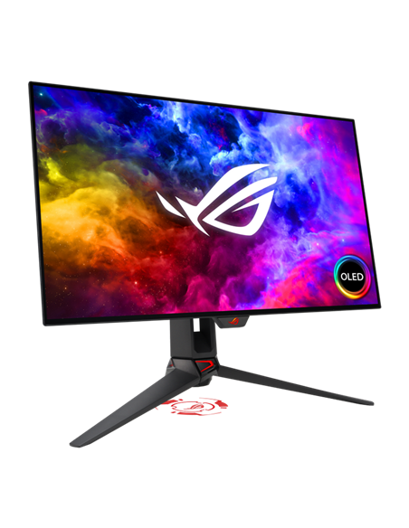 27" Игровой монитор ASUS PG27AQDM, OLED 2560x1440 WQHD, Чёрный