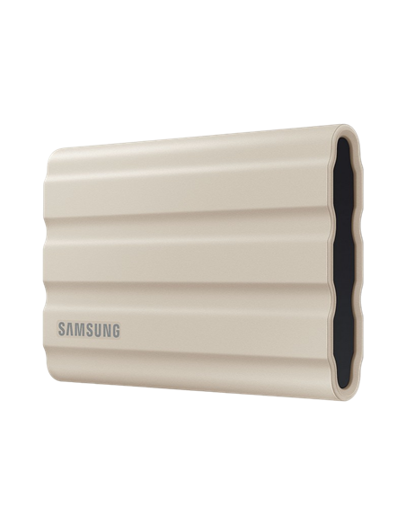 Внешний портативный SSD накопитель Samsung T7 Shield, 2 ТБ, Бежевый (MU-PE2TOK/EU)