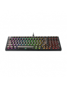 Клавиатура Havit KB875L, Проводное, Прозрачный 2
