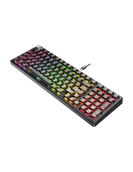 Клавиатура Havit KB875L, Проводное, Прозрачный Клавиатура Havit KB875L, Проводное, Прозрачный