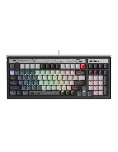 Tastatură Bloody B950, Cu fir, Gri