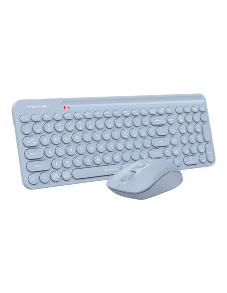 Set Tastatură + Mouse A4Tech FG3300 Air, Fără fir, Albastru