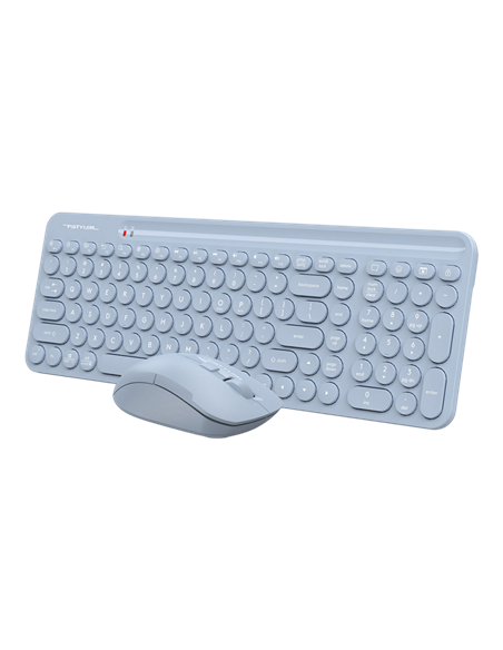 Set Tastatură + Mouse A4Tech FG3300 Air, Fără fir, Albastru