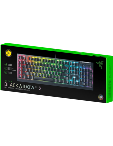 Tastatură Razer BlackWidow V4, Cu fir, Negru