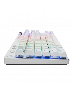 Tastatură Logitech G Pro X TKL, Cu fir / Fără fir, Alb 2