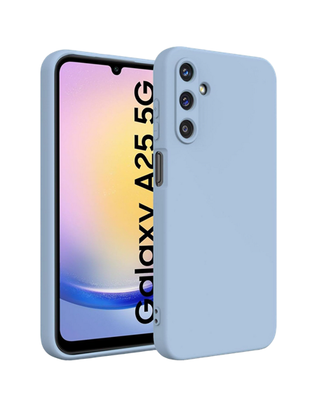 Husă Xcover Samsung Galaxy A25 - Soft Touch, Albastru deschis