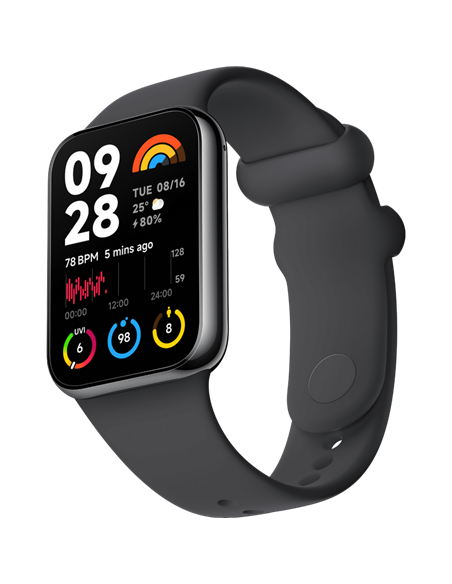Спортивные/Тренировочные часы Xiaomi Smart Band 8 Pro, Чёрный