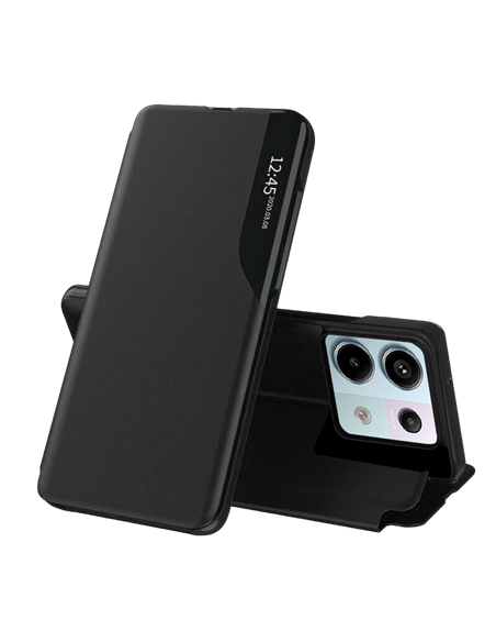 Чехол книжка Xcover Soft Book View Series для Xiaomi Redmi Note 13 Pro, Чёрный