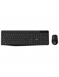 Set Tastatură + Mouse Genius KM-8206S, Fără fir, Negru
