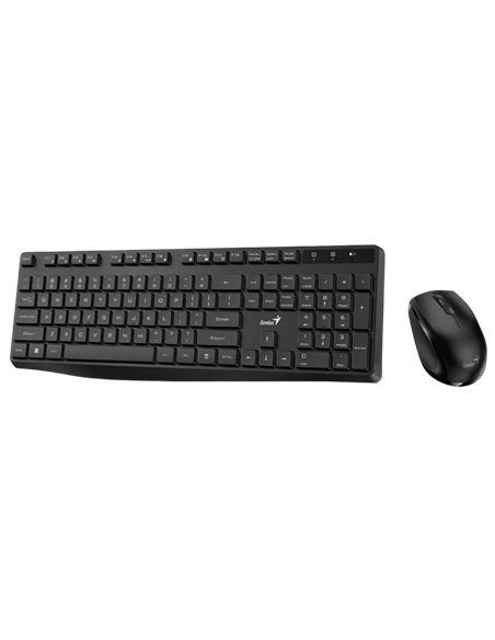 Set Tastatură + Mouse Genius KM-8206S, Fără fir, Negru