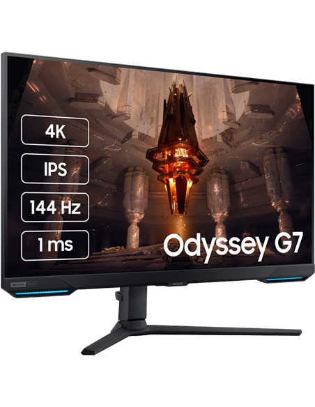 31,5" Игровой монитор Samsung S32BG700, IPS 3840x2160 4K UHD, Чёрный