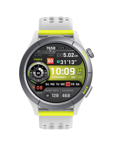 Ceas inteligent Xiaomi Amazfit Cheetah Round, 22mm, Speedster Grey