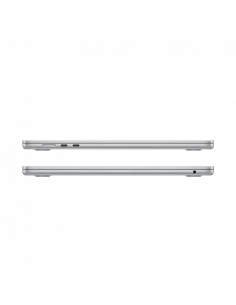 Ноутбук 15,3" Apple MacBook Air A3114, Серебристый, M3 with 8-core CPU and 10-core GPU, 24Гб/512Гб, macOS Sequoia 2