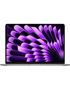 Ноутбук 15,3" Apple MacBook Air A3114, Space Grey, M3 with 8-core CPU and 10-core GPU, 24Гб/512Гб, macOS Sequoia