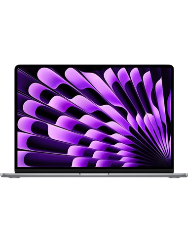 Laptop 15,3" Apple MacBook Air A3114, Space Grey, M3 with 8-core CPU and 10-core GPU, 24GB/512GB, macOS Sequoia