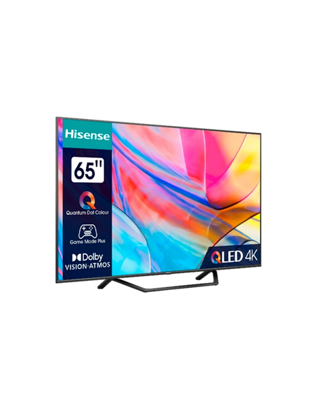 65" LED SMART Телевизор Hisense 65A7KQ, 3840x2160 4K UHD, VIDAA U6.0, Чёрный