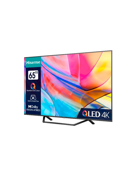 65" LED SMART Телевизор Hisense 65A7KQ, 3840x2160 4K UHD, VIDAA U6.0, Чёрный