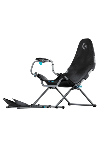 Игровое кресло Playseat Challenge X, Ткань, Чёрный