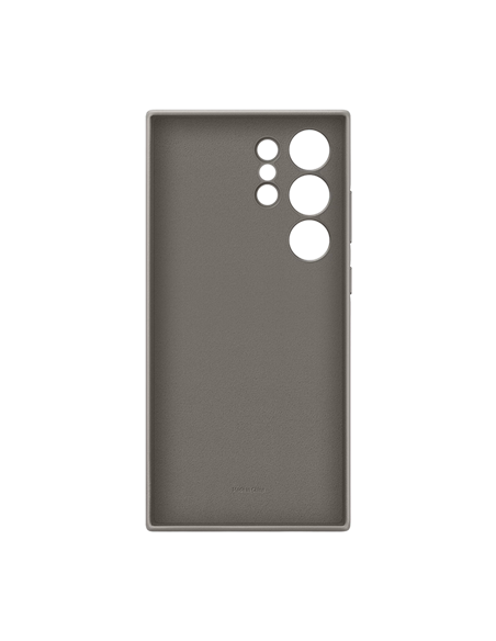 Husă Samsung Vegan Leather Case Galaxy S24 Ultra, Taupe