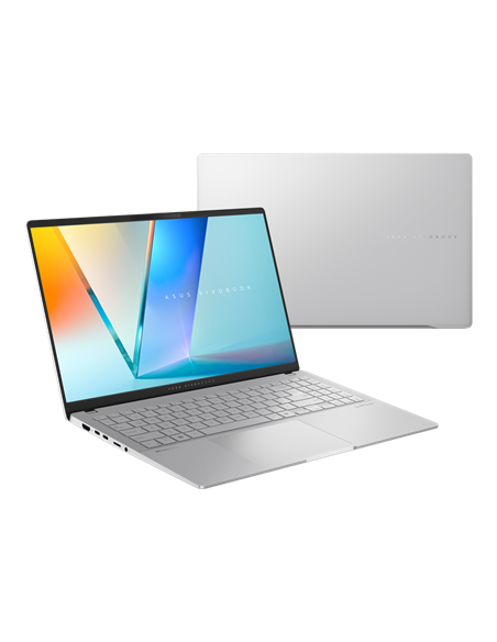 Laptop 15,6" ASUS Vivobook S 15 OLED S5507QA, Cool Silver, Qualcomm Snapdragon X Elite X1E-78-100, 32GB/1024GB, Windows 11 Home