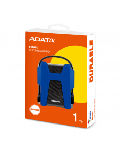 HDD portabil extern ADATA HD680, 1 TB, Albastru | Negru (AHD680-1TU31-CBL) 2