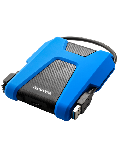 Внешний портативный жесткий диск ADATA HD680, 1 ТБ, Синий | Чёрный (AHD680-1TU31-CBL)